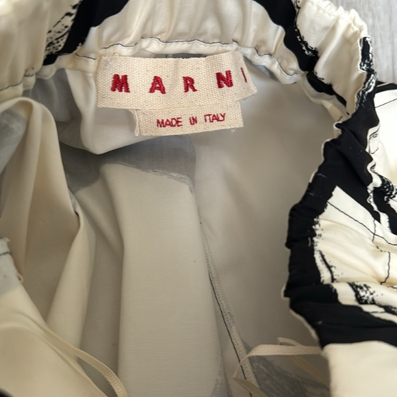 Marni elastic waist skirt with pockets - Picture 5 of 7